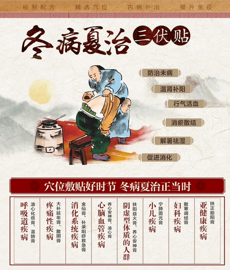 1、為什么三伏貼會發(fā)熱？</p><p>三伏貼能治老寒腿嗎？